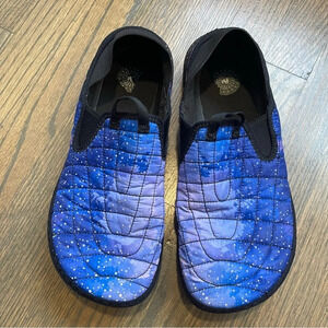 Merrell‎ Men's Hut Moc Slip On Shoe Night Sky Stars Quilted Upper J003711 Blue